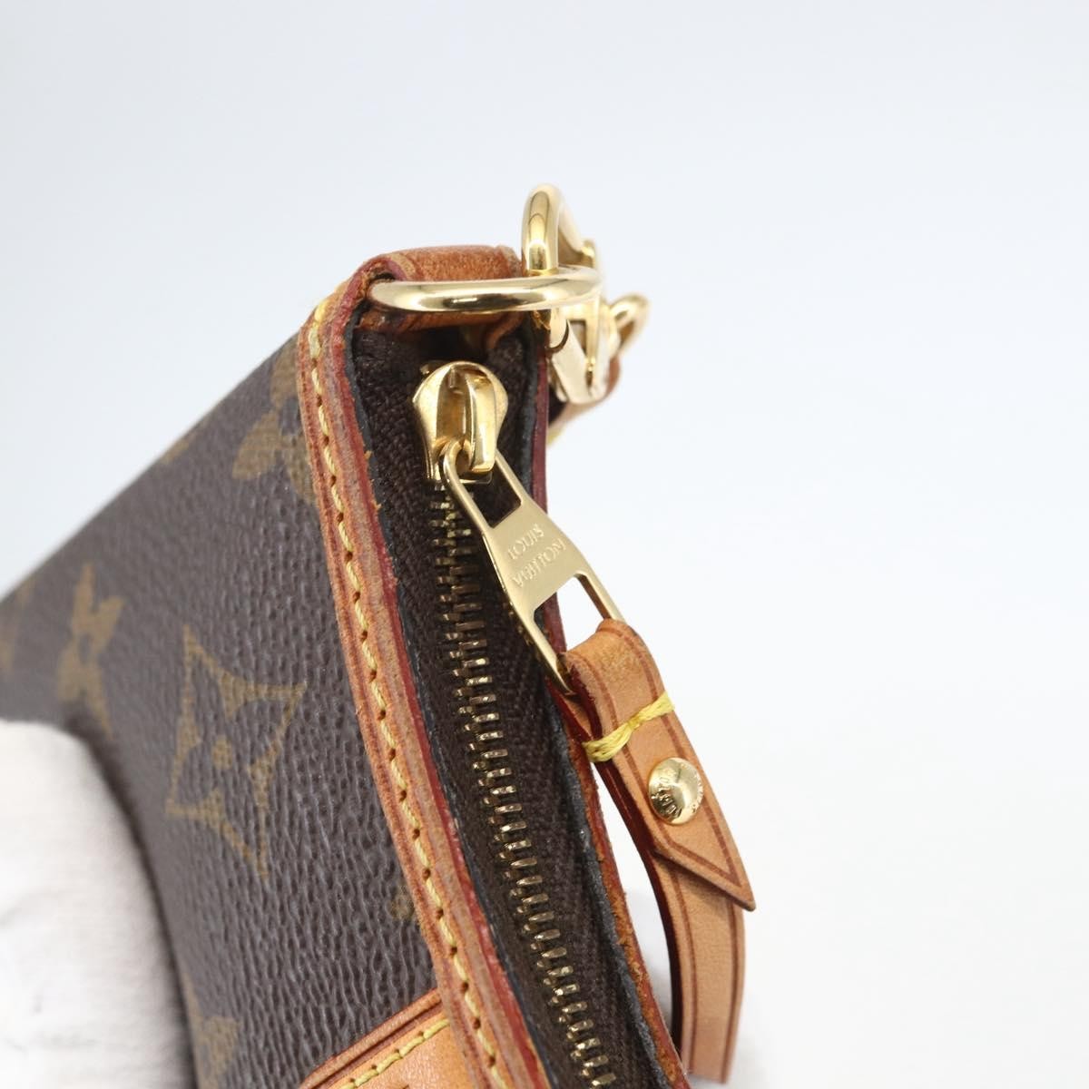 Louis Vuitton Delightful Pochette Monogram Canvas Brown Canvas Clutche & Pouche Bag