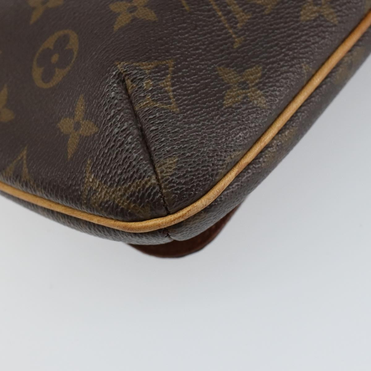 Louis Vuitton Musette Salsa Handbag Monogram Canvas Brown Canvas Shoulder Bag