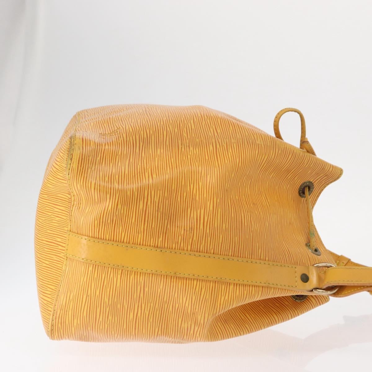 Louis Vuitton Petit Noe Handbag Epi Leather Yellow Leather Shoulder Bag