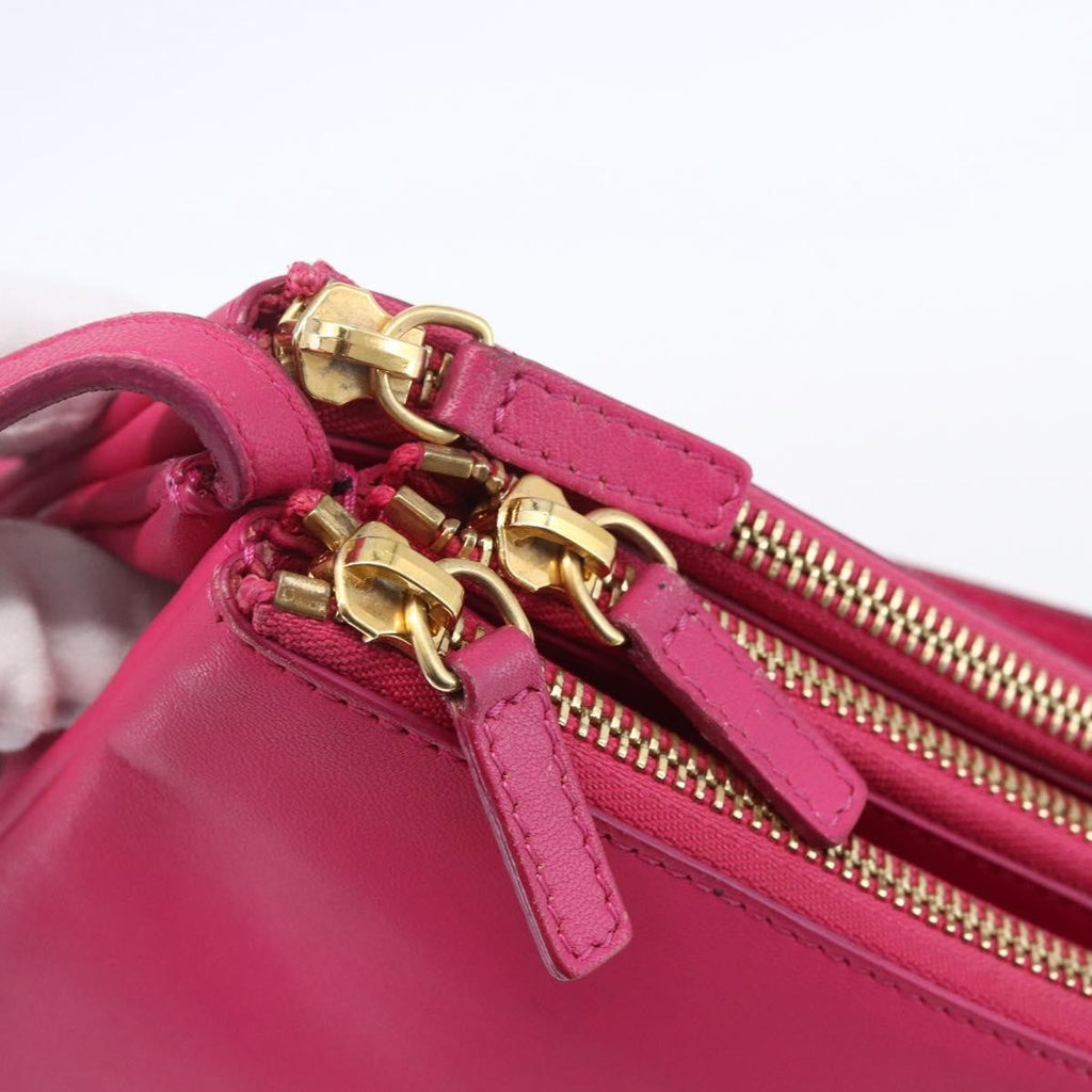 Celine Trio Crossbody Bag Leather Pink Leather Shoulder Bag Bag