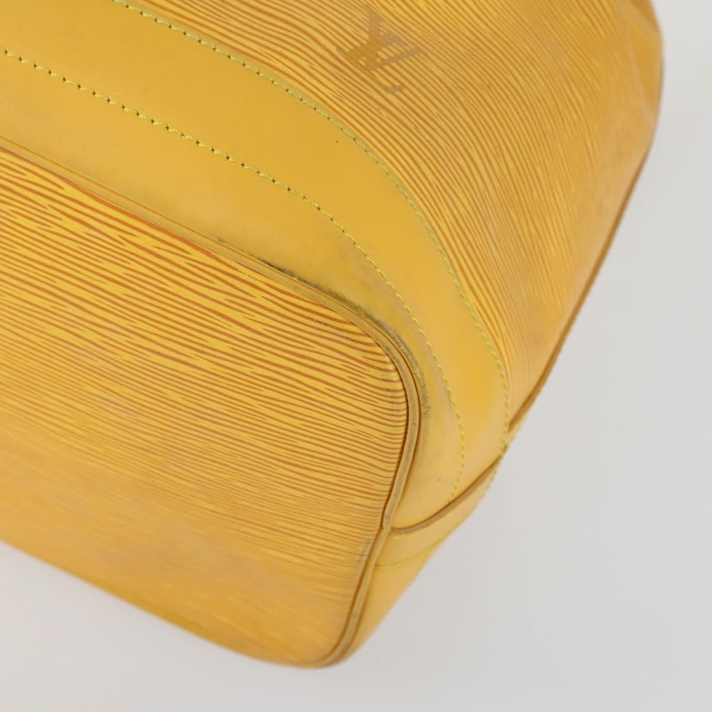 Louis Vuitton Noe Handbag Epi Leather Yellow Leather Shoulder Bag