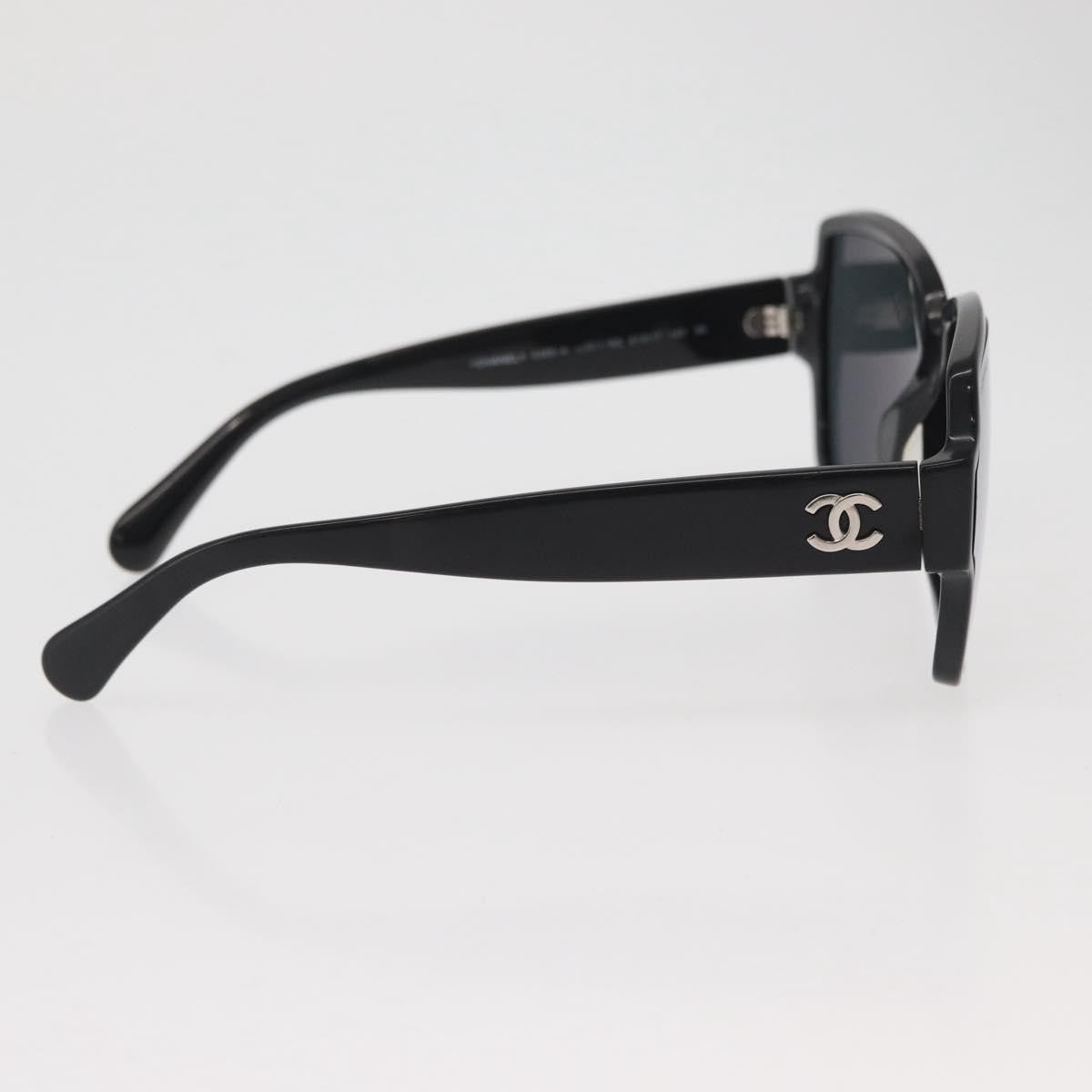 Chanel Logo Cc Sunglasses Plastic Black Plastic Sunglasse Accessory