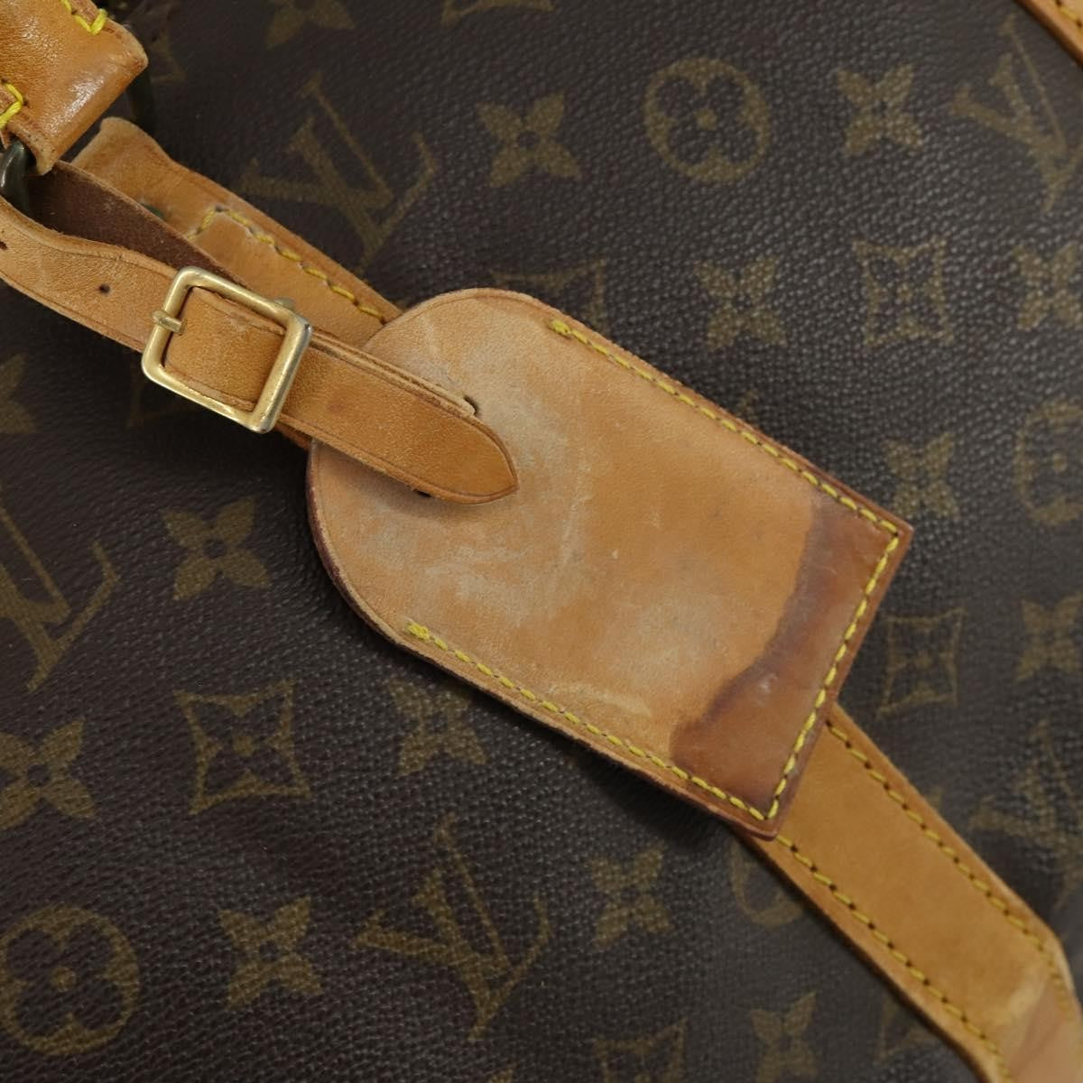 Louis Vuitton Keepall Bag Monogram Canvas Brown Canvas Travel Bag