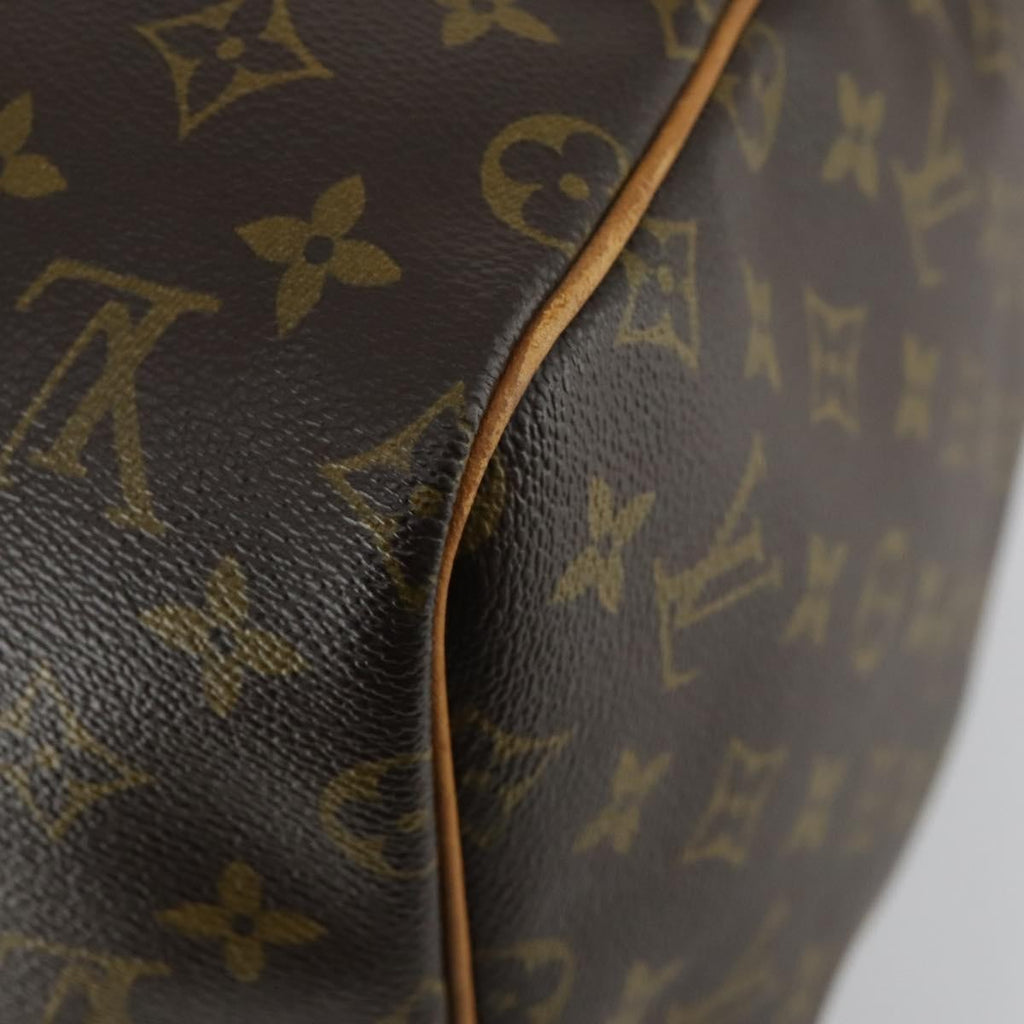 Louis Vuitton Keepall Bag Monogram Canvas Brown Canvas Travel Bag