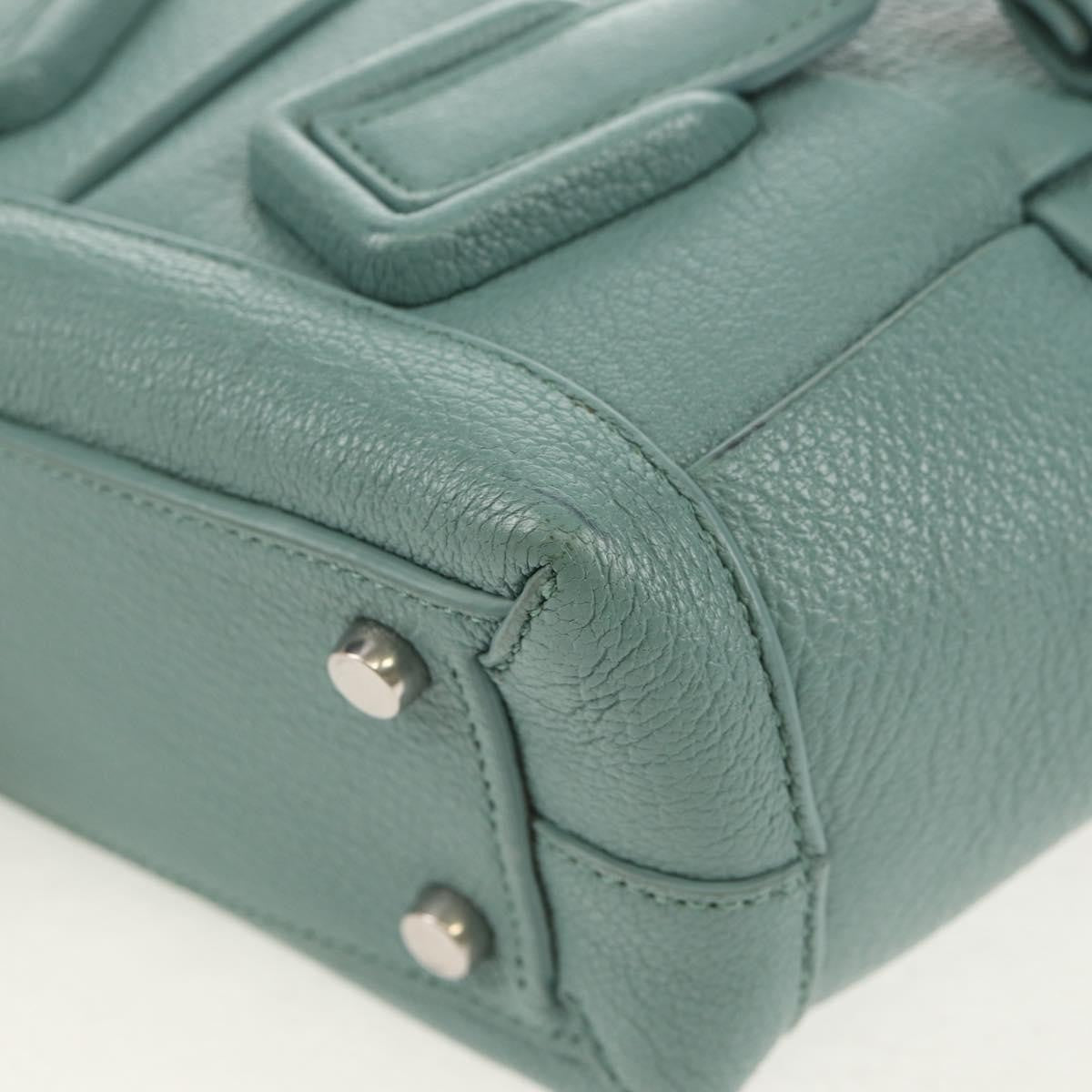 Bottega Veneta Arco Bag Maxi Intrecciato Leather Green Leather Handbag