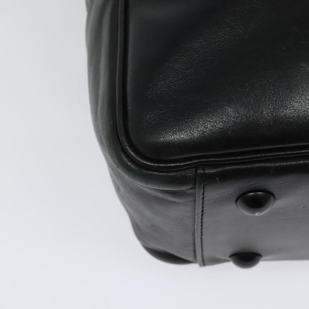Louis Vuitton Clarkson Messenger Bag Monogram Shadow Leather Black Leather Bag