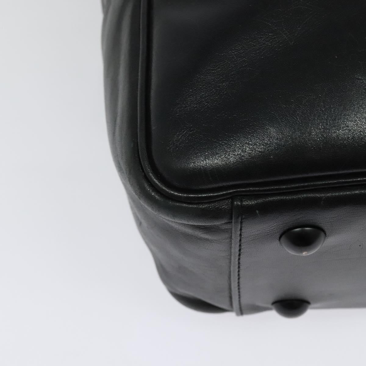 Louis Vuitton Clarkson Messenger Bag Monogram Shadow Leather Black Leather Bag