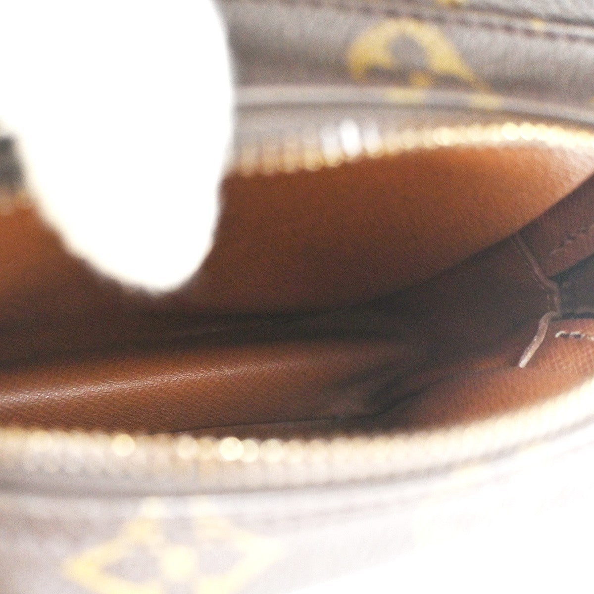 Louis Vuitton Amazone Bag Monogram Canvas Brown Canvas Shoulder Bag