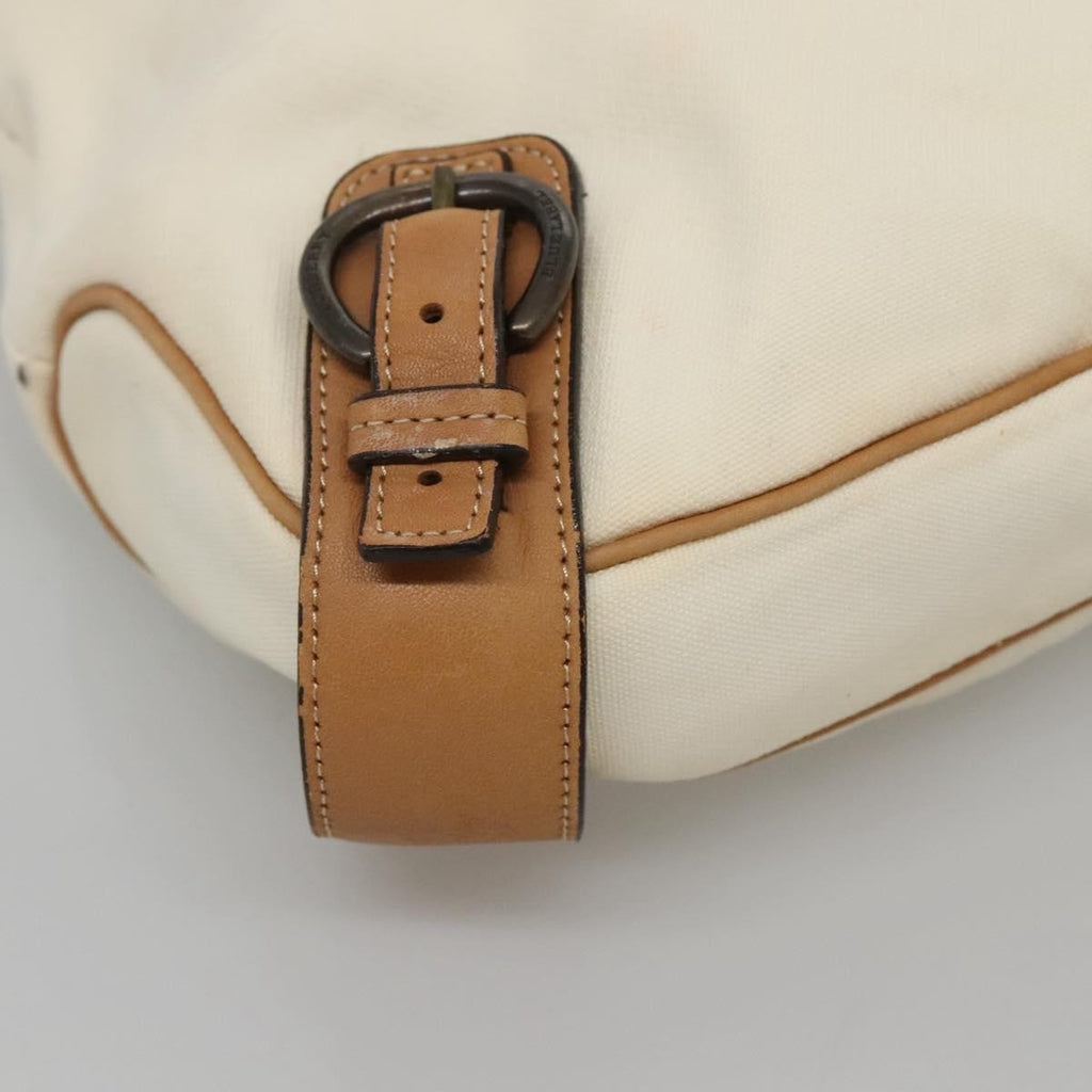 Burberry Blue Label Shoulder Bag Canvas White Canvas Shoulder Bag
