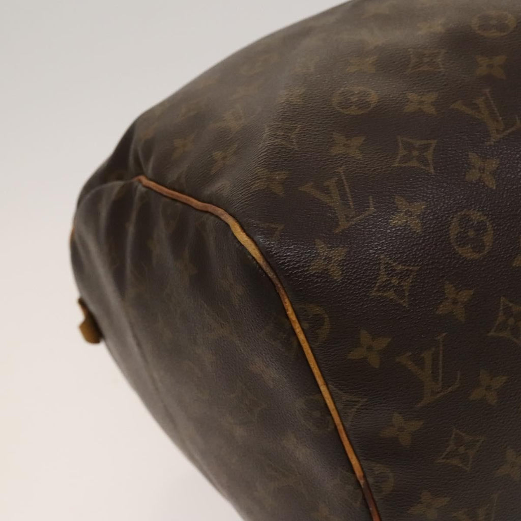 Louis Vuitton Keepall Bag Monogram Canvas Brown Canvas Travel Bag