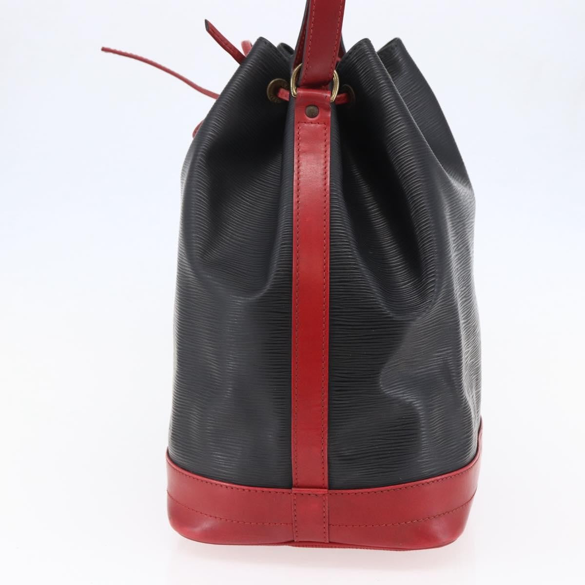 Louis Vuitton Bicolor Noe Handbag Epi Leather Black Leather Bag