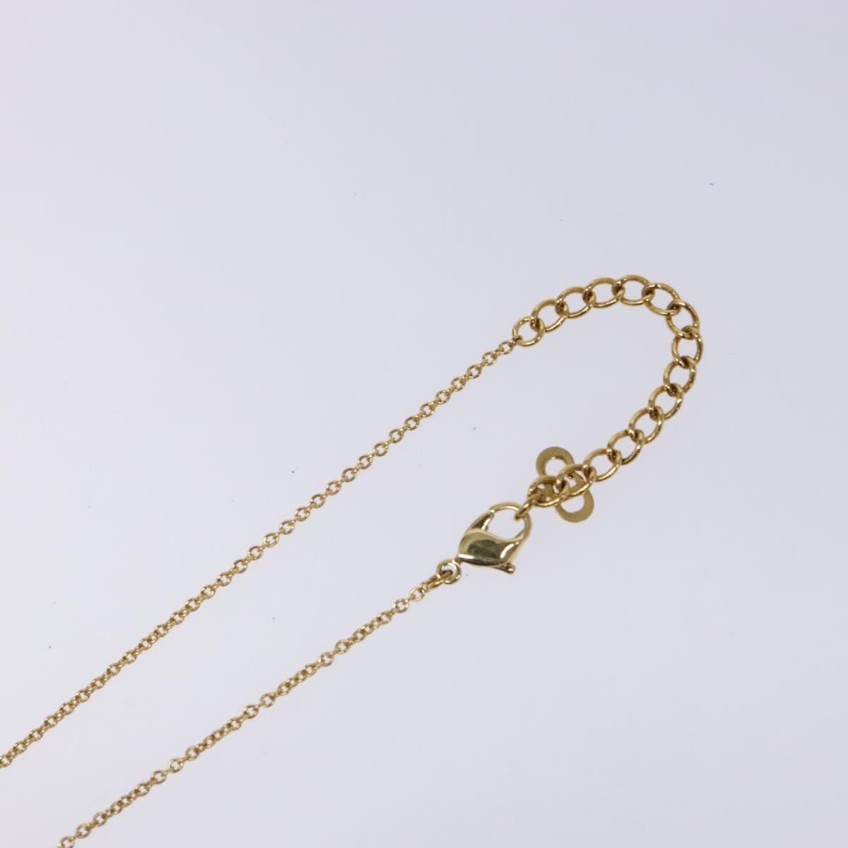 Christian Dior Cd Pendant Necklace Metal Gold Metal Necklace Jewelry (Pre-Owned)