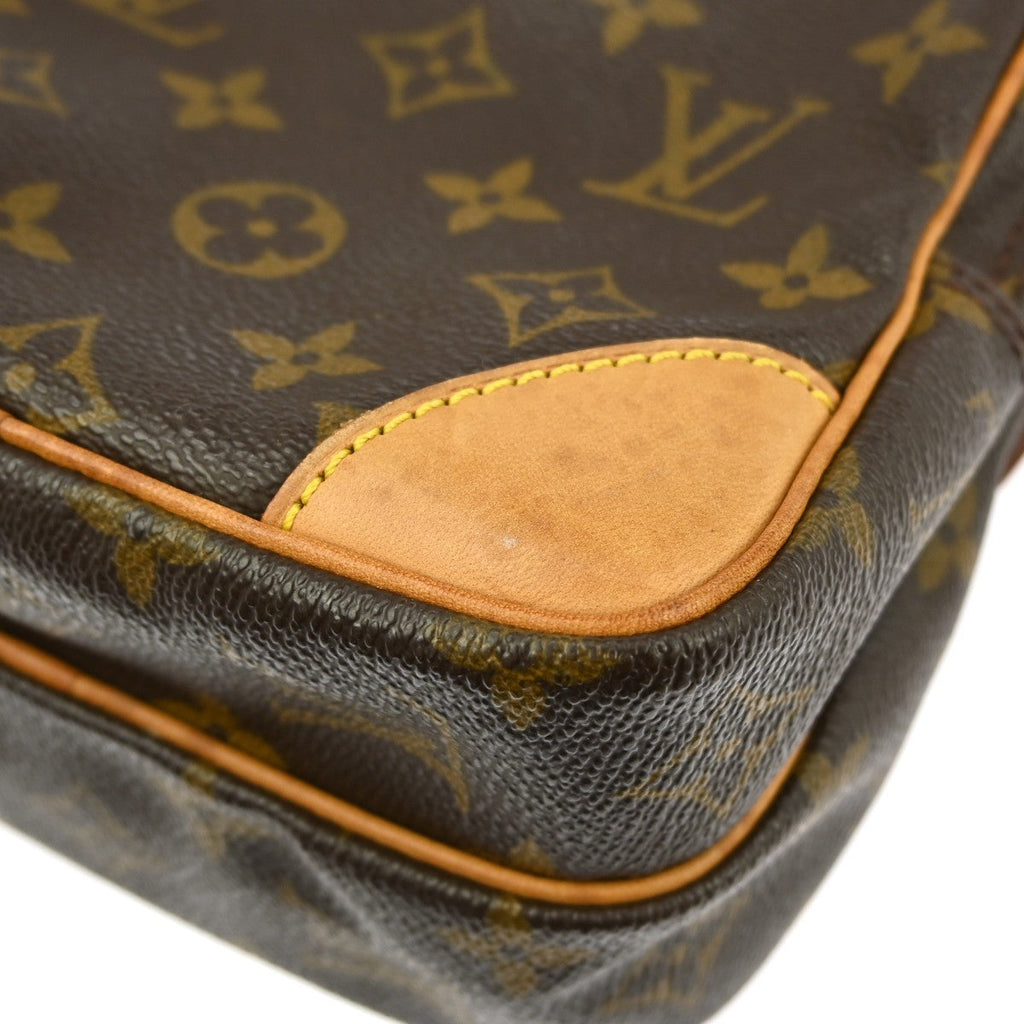 Louis Vuitton Amazone Bag Monogram Canvas Brown Canvas Shoulder Bag