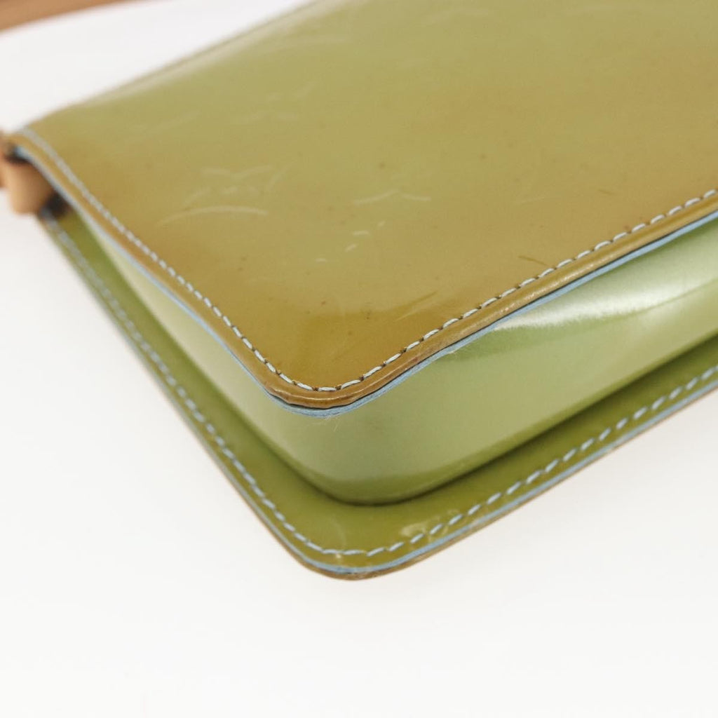 Louis Vuitton Lexington Pochette Monogram Vernis Blue Patent_Leather Clutche & Pouche Bag