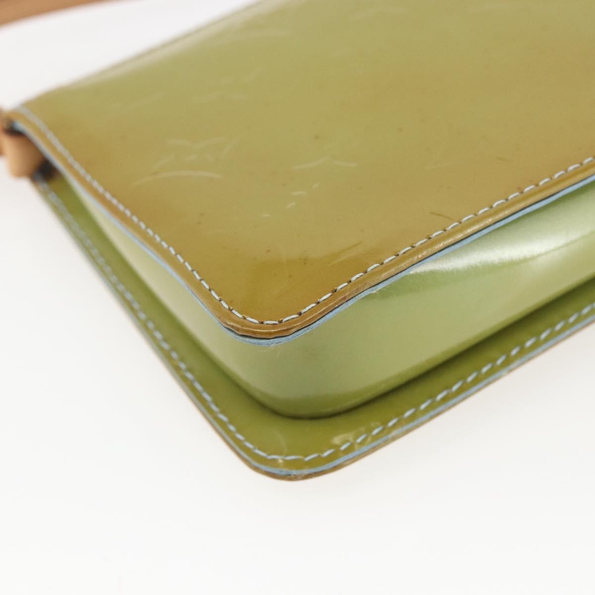 Louis Vuitton Lexington Pochette Monogram Vernis Blue Patent_Leather Clutche & Pouche Bag