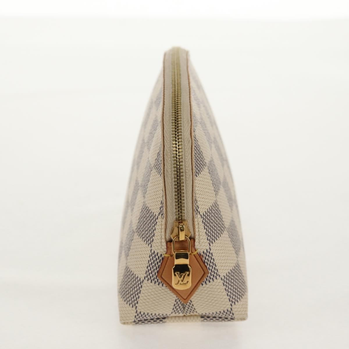 Louis Vuitton Cosmetic Pouch Damier Beige Canvas Clutche & Pouche Bag