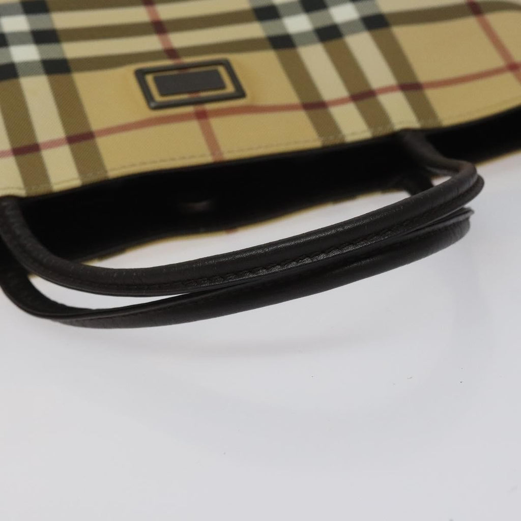 Burberry Nova Check Handbag Nova Check Canvas Beige Canvas Handbag