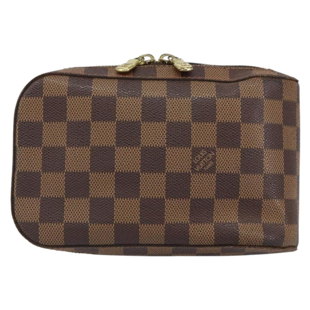 Louis Vuitton Geronimos Waist Bag Damier Brown Canvas Shoulder Bag