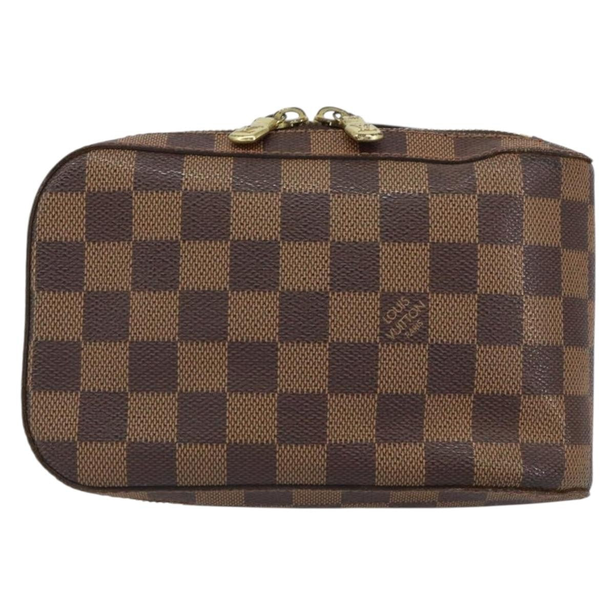Louis Vuitton Geronimos Waist Bag Damier Brown Canvas Shoulder Bag