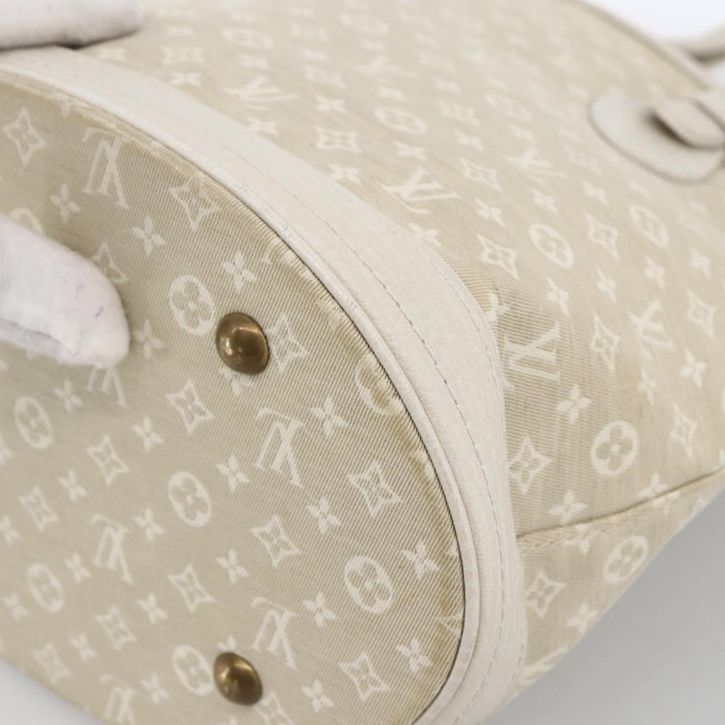 Louis Vuitton Petit Bucket Bag Mini Lin Beige Canvas Shoulder Bag