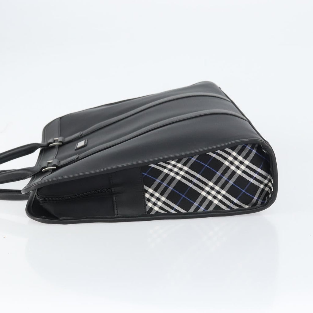 Burberry Black Label Business Bag Nylon Black Nylon Handbag