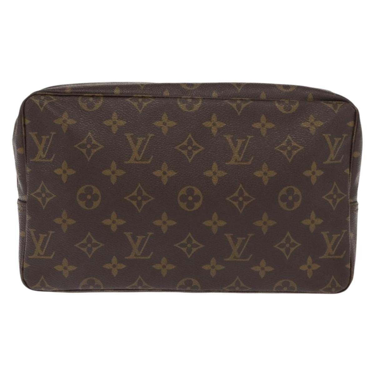 Louis Vuitton Trousse Toilette Monogram Canvas Brown Canvas Clutche & Pouche Bag