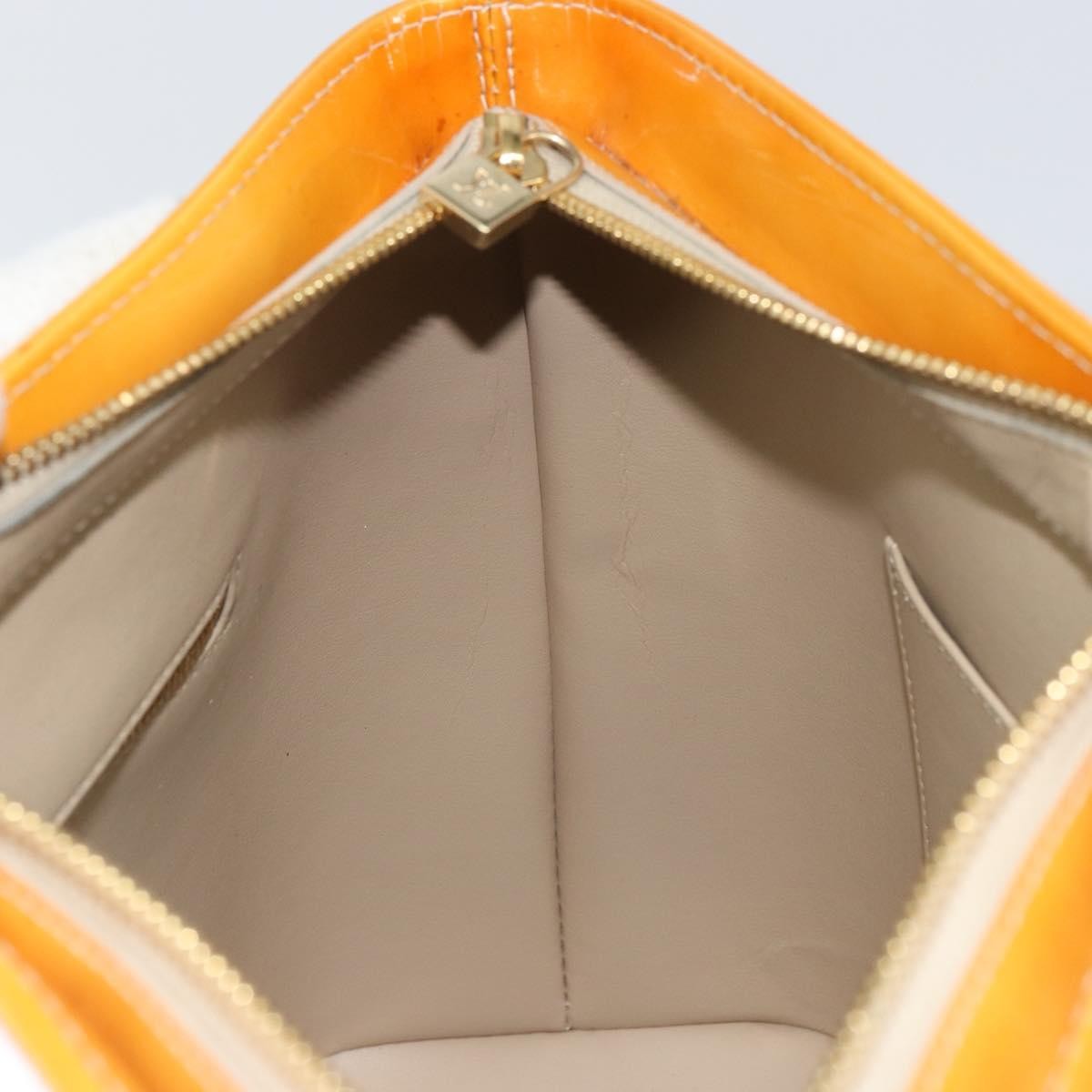 Louis Vuitton Houston Handbag Monogram Vernis Beige Patent_Leather Handbag