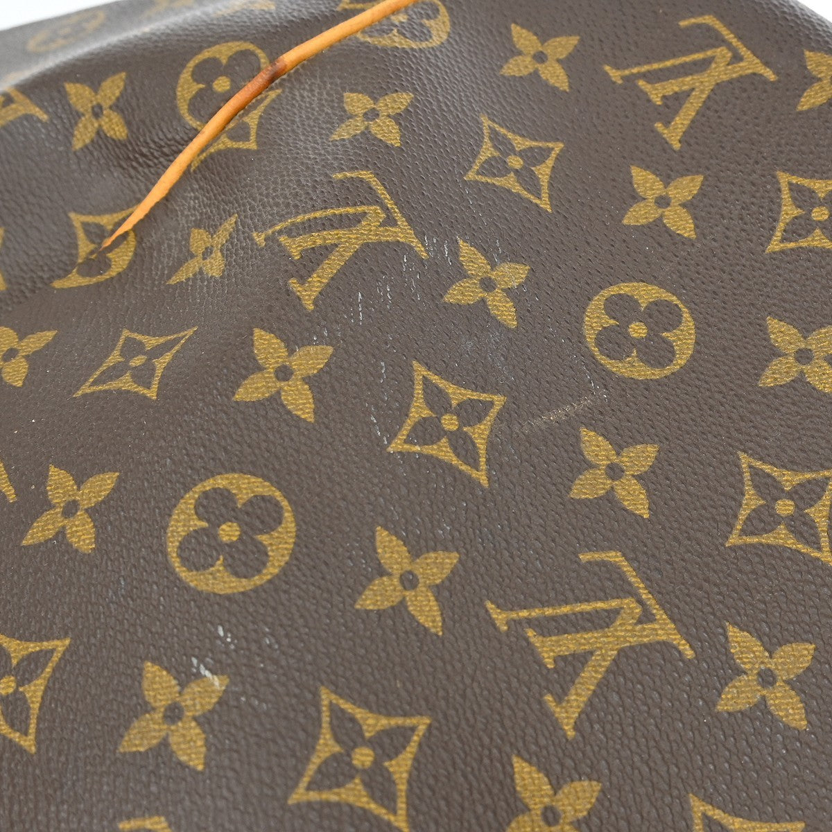 Louis Vuitton Keepall Bag Monogram Canvas Brown Canvas Travel Bag