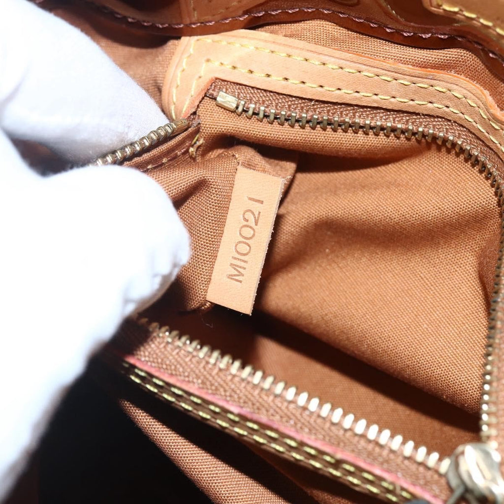 Louis Vuitton Reade Handbag Monogram Vernis Brown Patent_Leather Handbag
