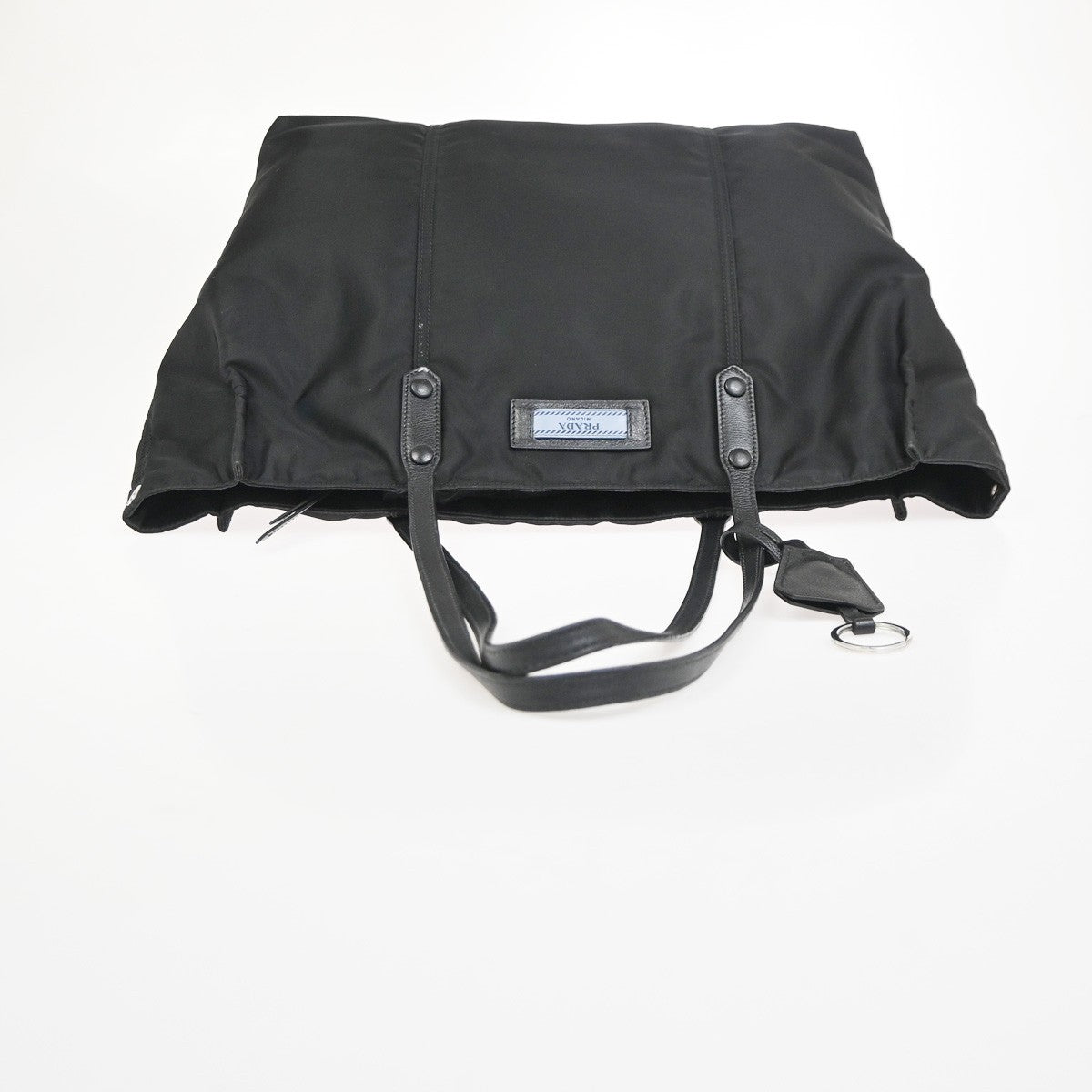 Prada Etiquette Tote Tessuto Black Nylon Tote Bag Bag