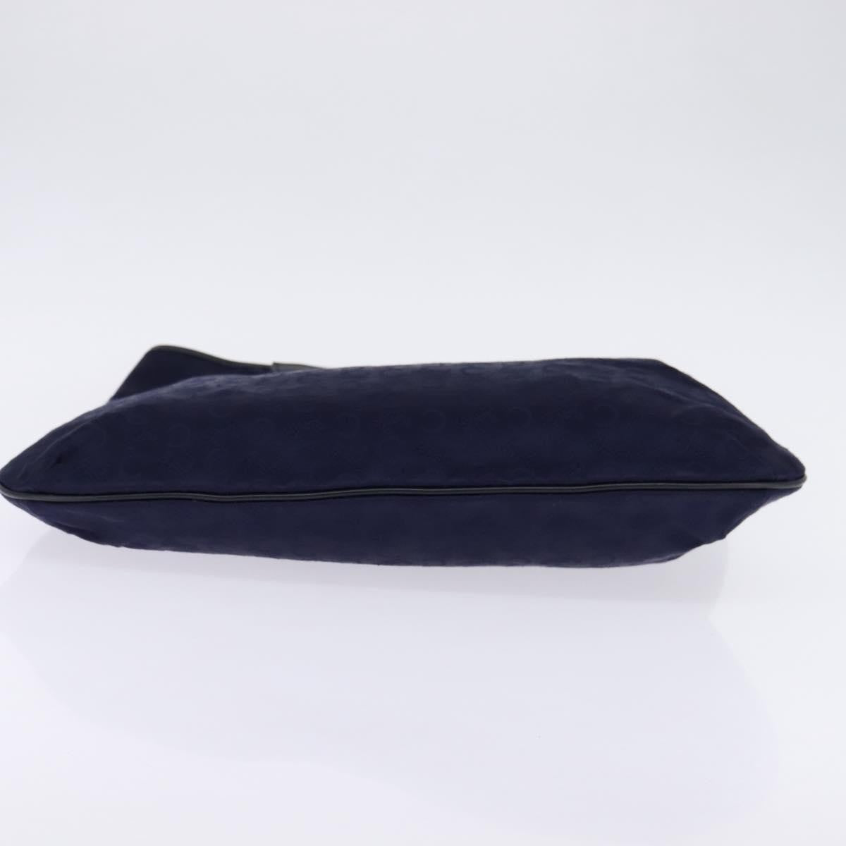 Celine C Sulky Handbag Canvas Navy Canvas Handbag