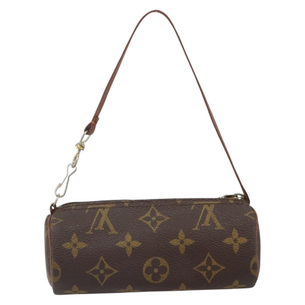 Louis Vuitton Papillon Pochette Monogram Canvas Brown Canvas Clutche & Pouche Bag