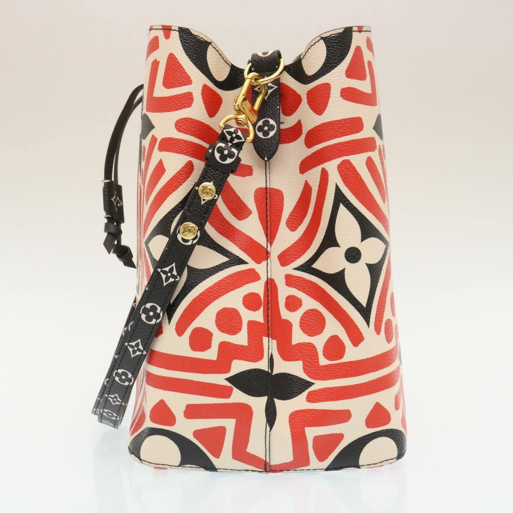 Louis Vuitton Neonoe Handbag Limited Edition Crafty Monogram Giant Red Canvas Bag
