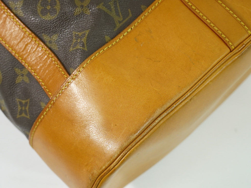 Louis Vuitton Randonnee Backpack Monogram Canvas Brown Canvas Shoulder Bag