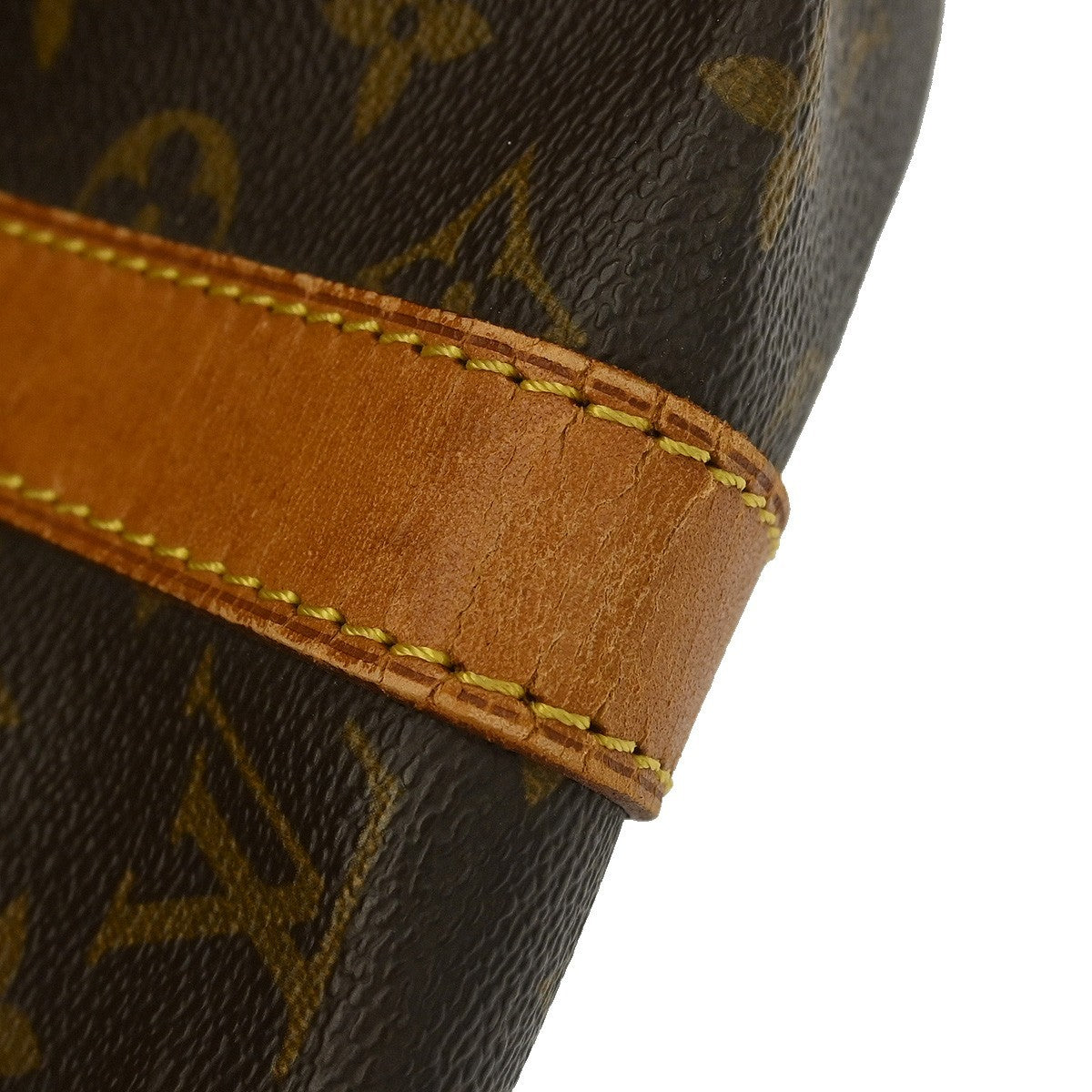 Louis Vuitton Keepall Bag Monogram Canvas Brown Canvas Travel Bag