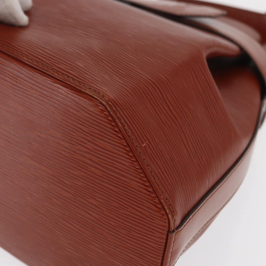 Louis Vuitton Vintage Sac D'epaule Handbag Epi Leather Brown Leather Shoulder Bag