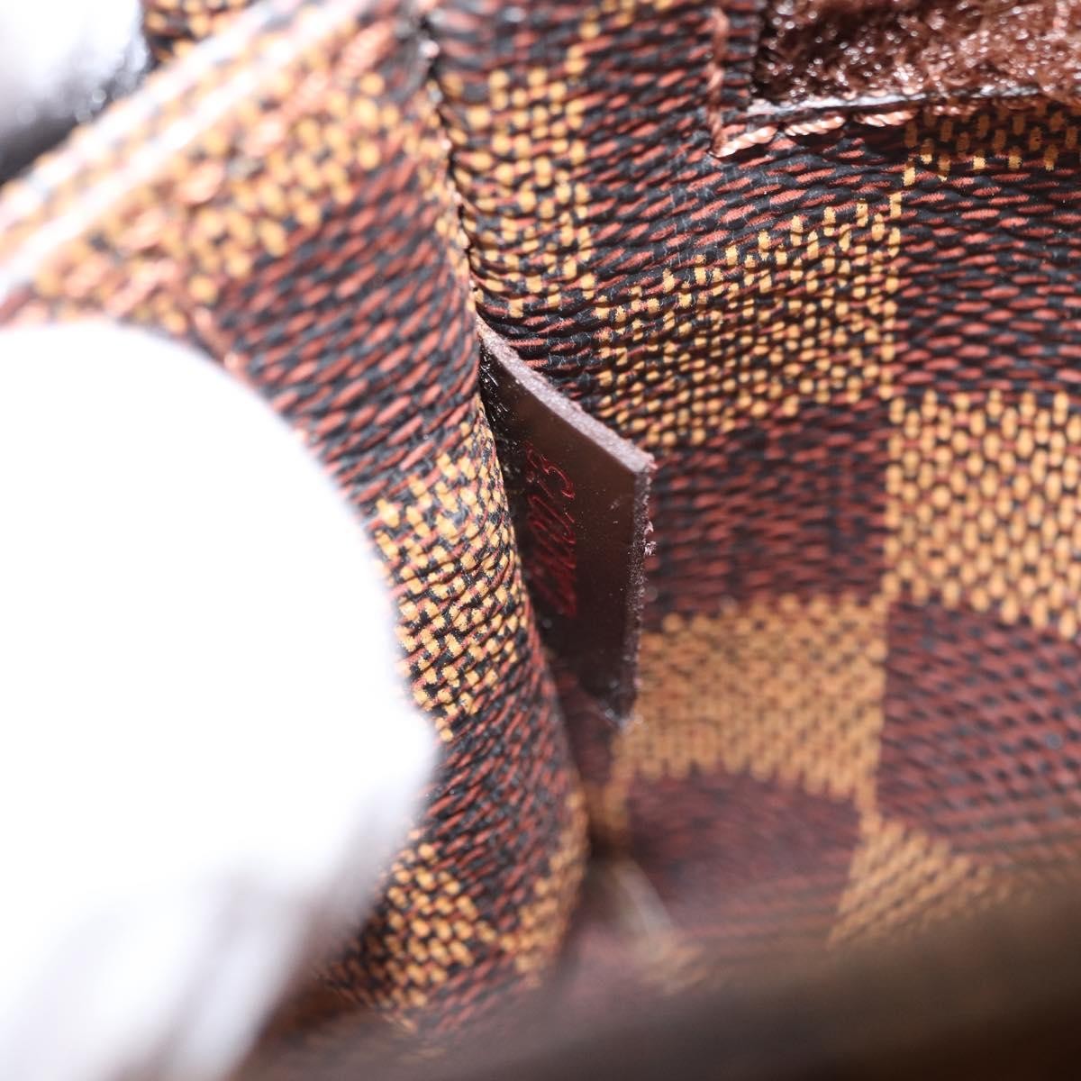 Louis Vuitton Geronimos Waist Bag Damier Brown Canvas Shoulder Bag