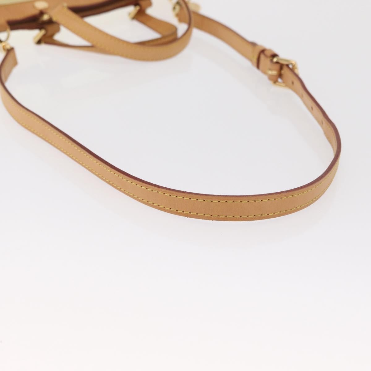 Louis Vuitton Brea Handbag Monogram Vernis Beige Patent_Leather Handbag