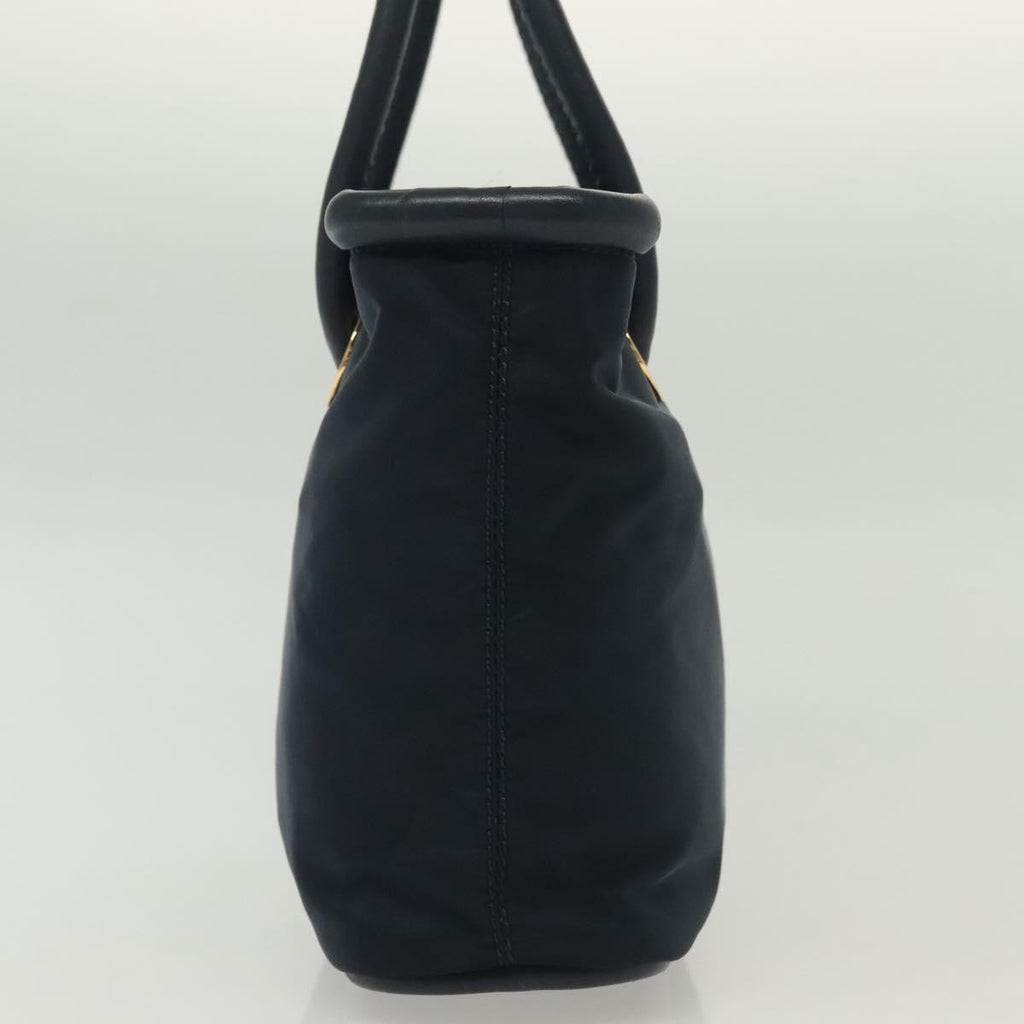 Celine Handbag Nylon Navy Nylon Handbag