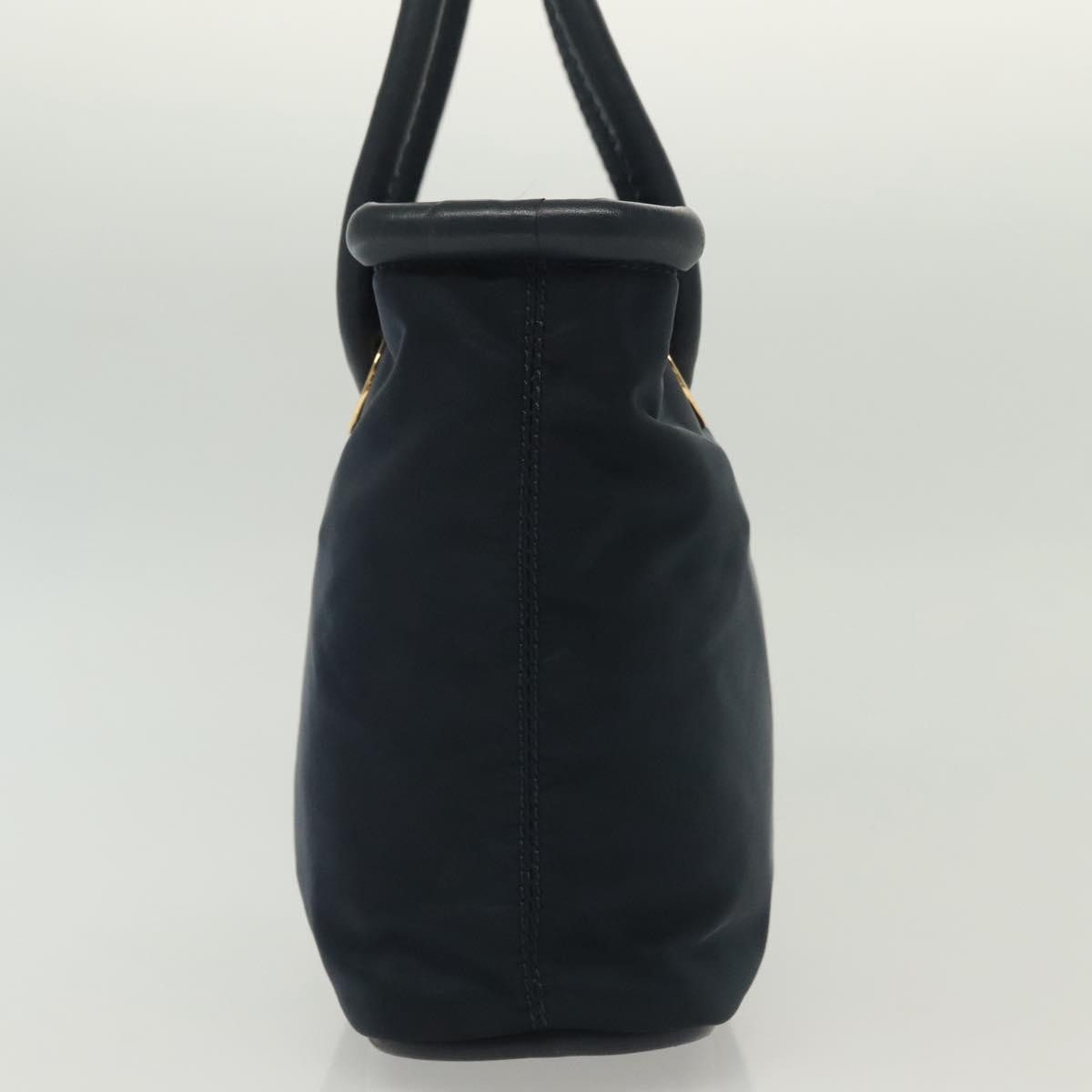 Celine Handbag Nylon Navy Nylon Handbag