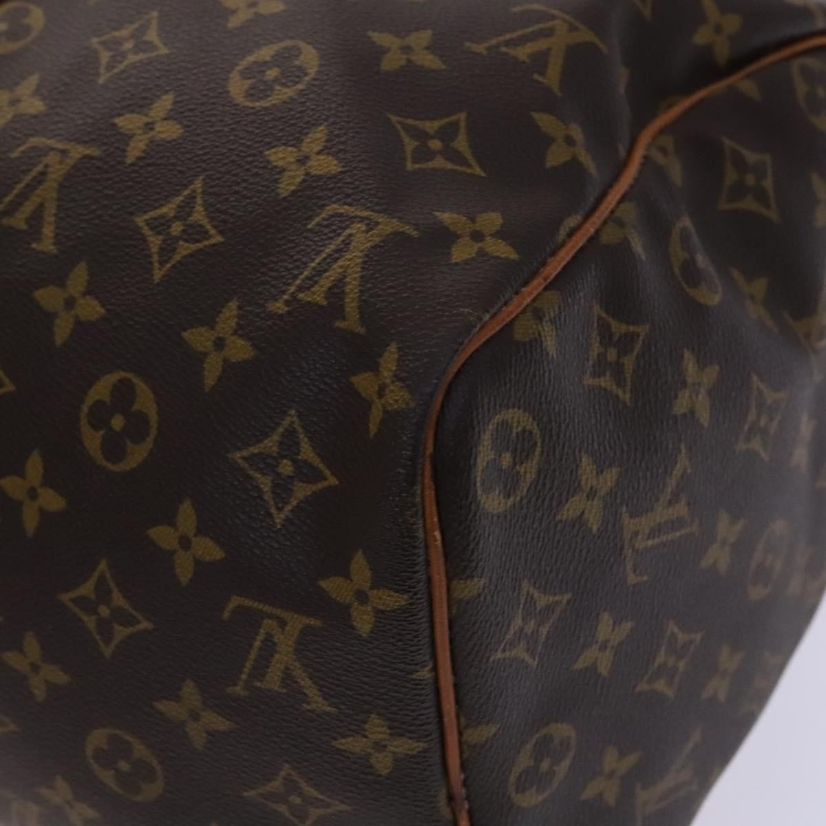 Louis Vuitton Keepall Bag Monogram Canvas Brown Canvas Travel Bag