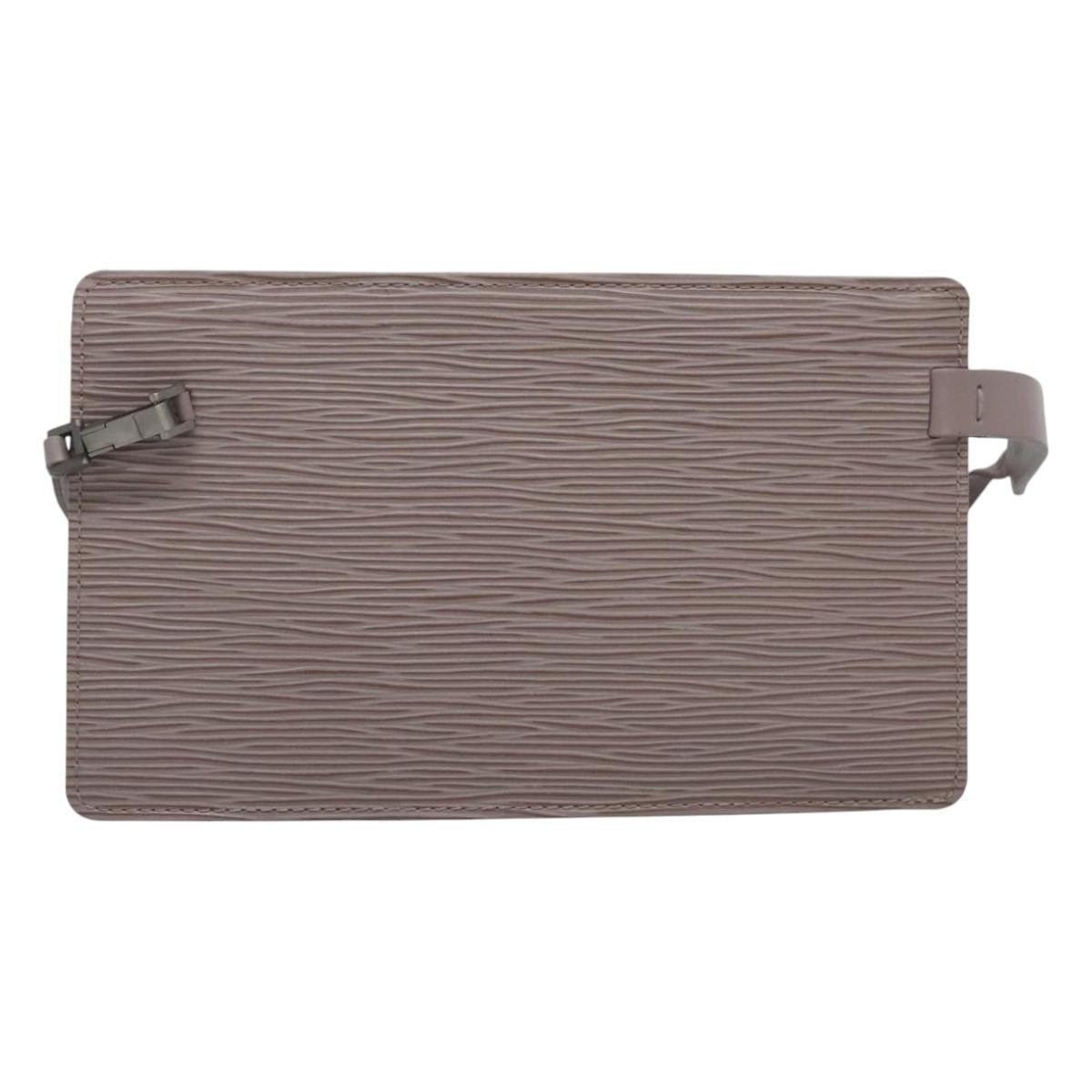 Louis Vuitton Rochelle Waist Bag Epi Leather Purple Leather Clutche & Pouche Bag
