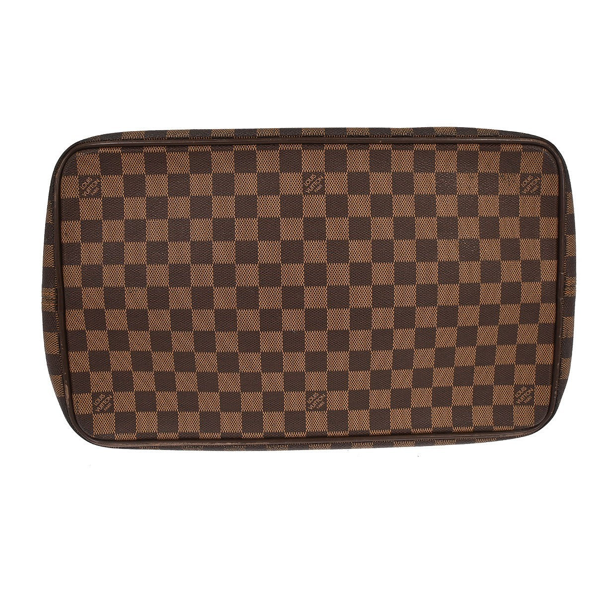 Louis Vuitton Greenwich Travel Bag Damier Brown Canvas Tote Bag
