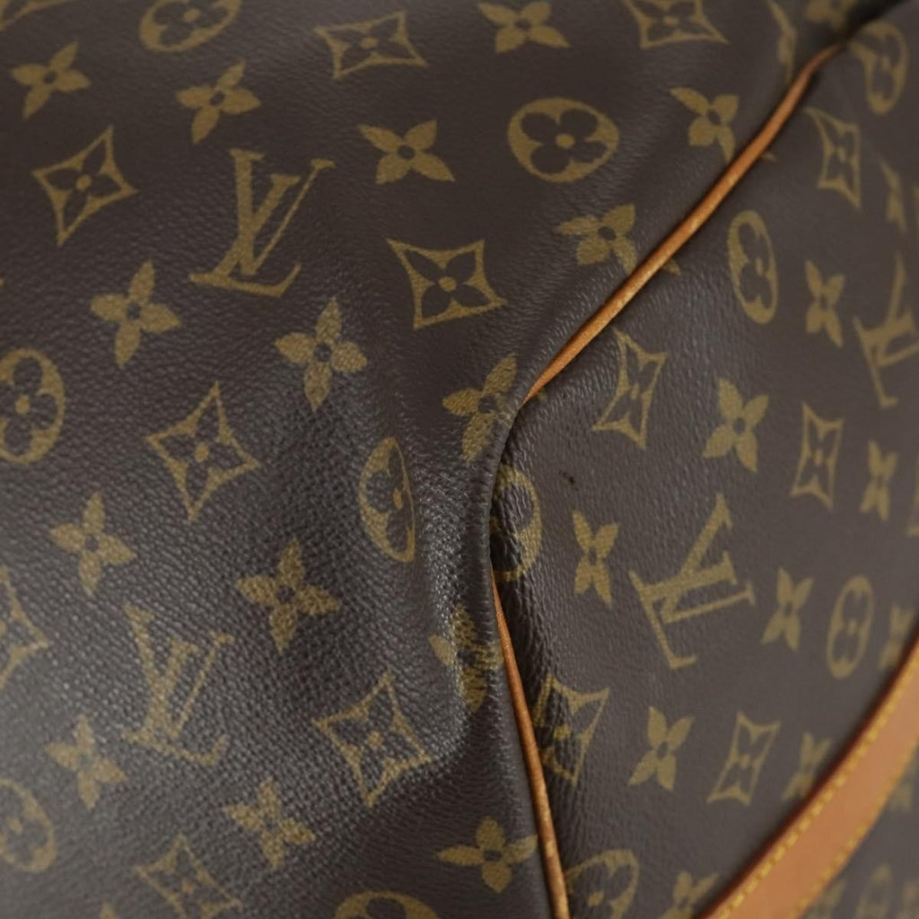 Louis Vuitton Keepall Bandouliere Bag Monogram Canvas Brown Canvas Travel Bag