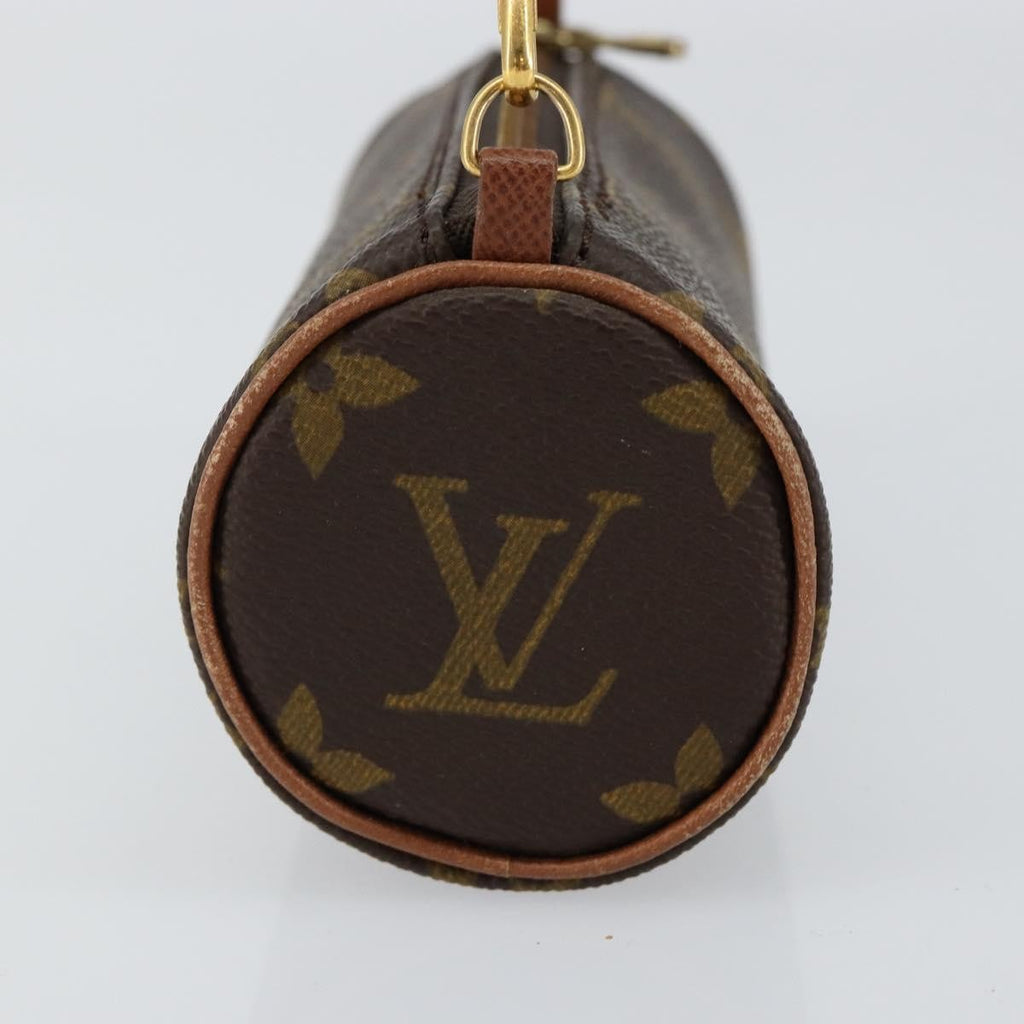 Louis Vuitton Papillon Pochette Monogram Canvas Brown Canvas Clutche & Pouche Bag