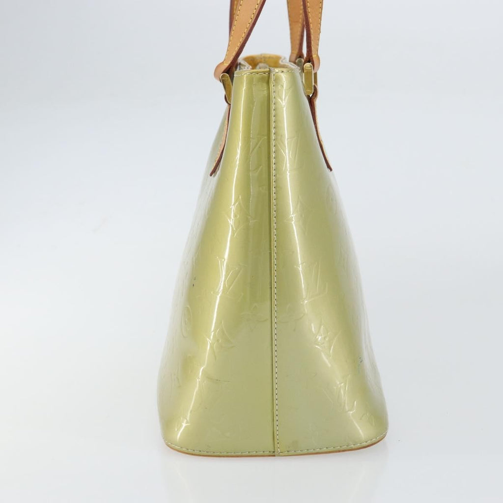 Louis Vuitton Houston Handbag Monogram Vernis Gray Patent_Leather Handbag