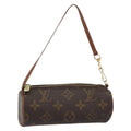 Louis Vuitton Papillon Pochette Monogram Canvas Brown Canvas Clutche & Pouche Bag