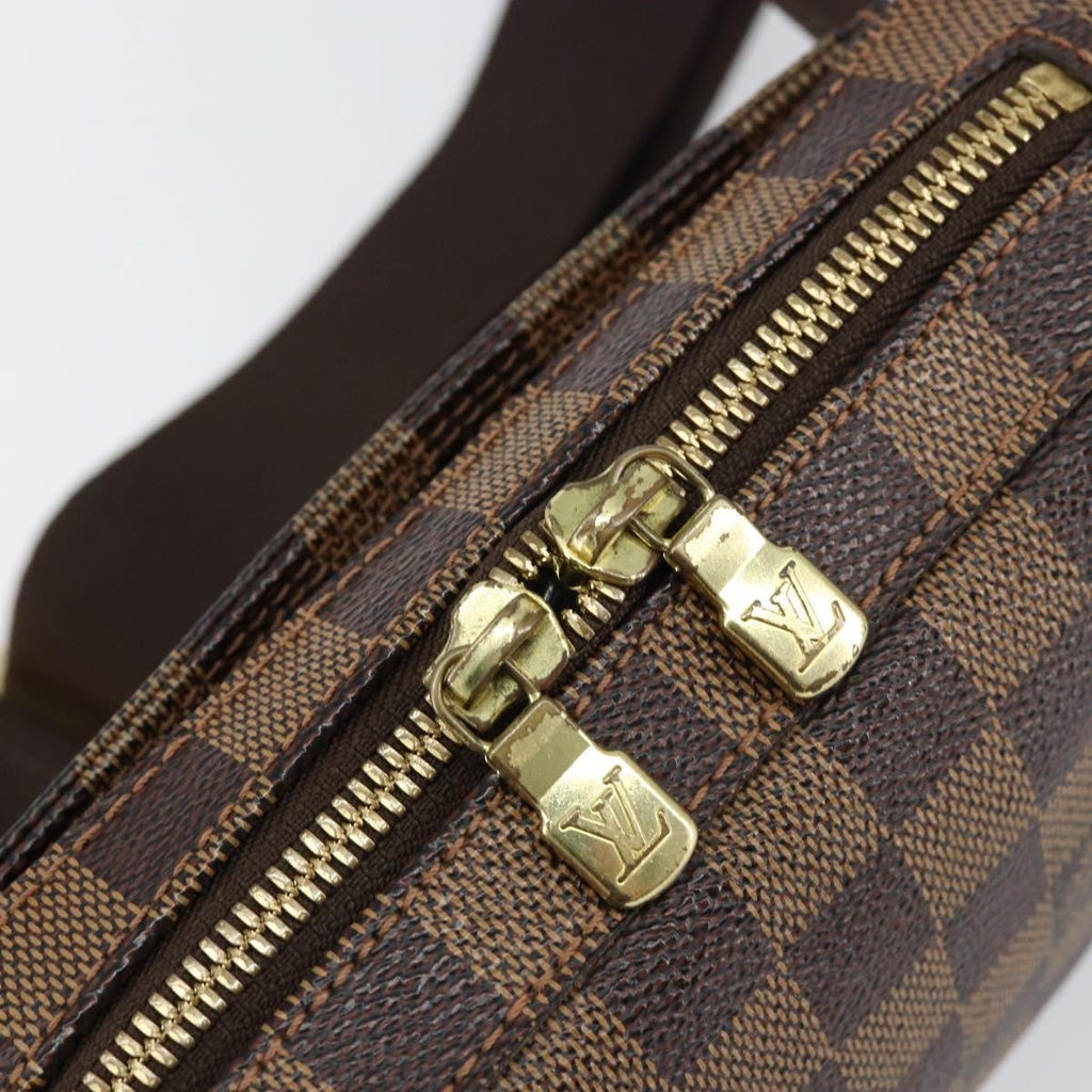 Louis Vuitton Geronimos Waist Bag Damier Brown Canvas Shoulder Bag