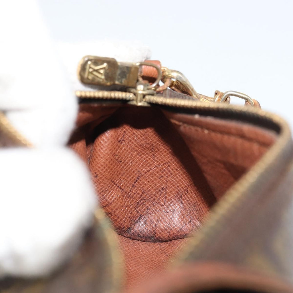Louis Vuitton Papillon Pochette Monogram Canvas Brown Canvas Clutche & Pouche Bag