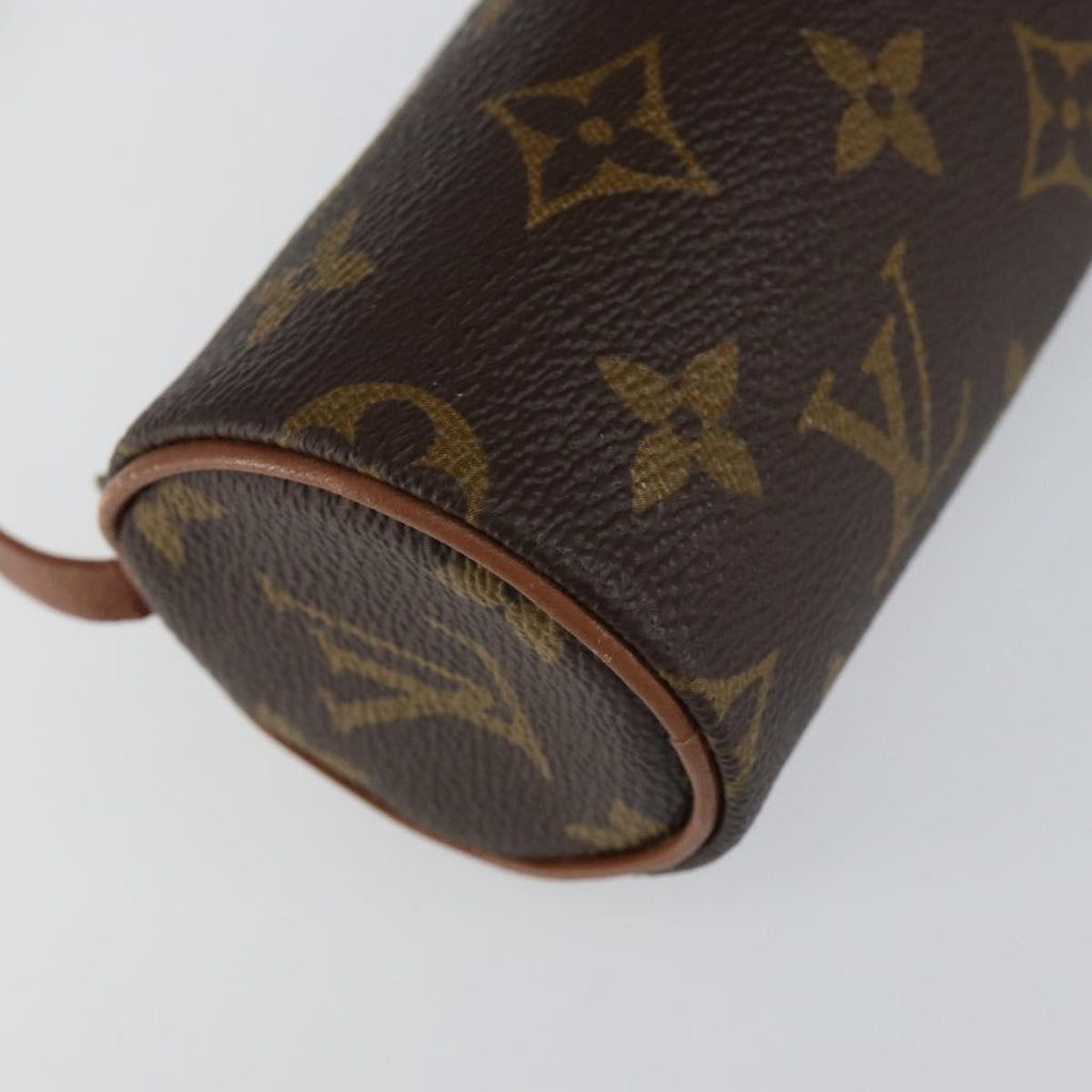 Louis Vuitton Papillon Pochette Monogram Canvas Brown Canvas Clutche & Pouche Bag